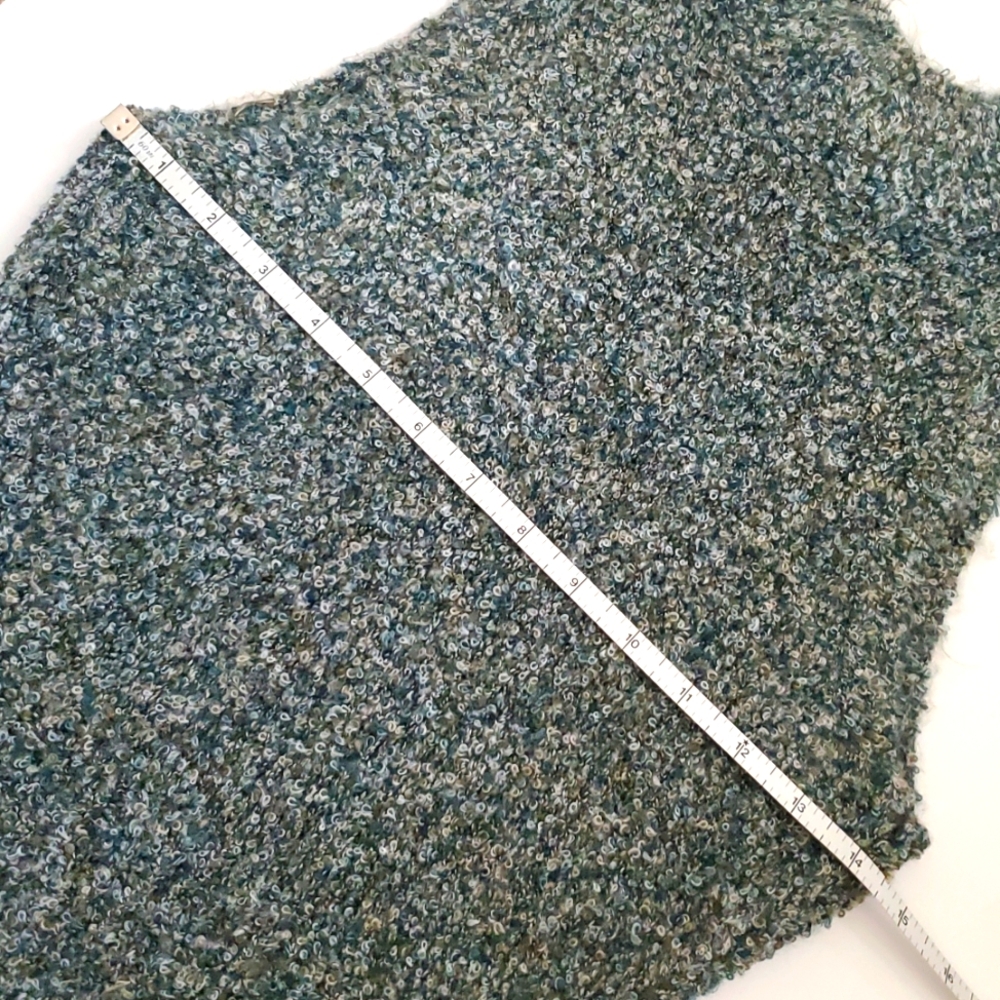 WHBM Green Fitted Sleeveless Tank Top with Mandarin Collar - Picture 7 of 7